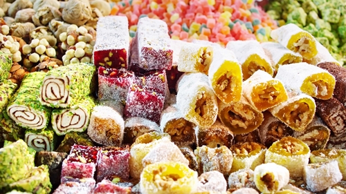 kẹo turkish delight của thổ nhĩ kỳ