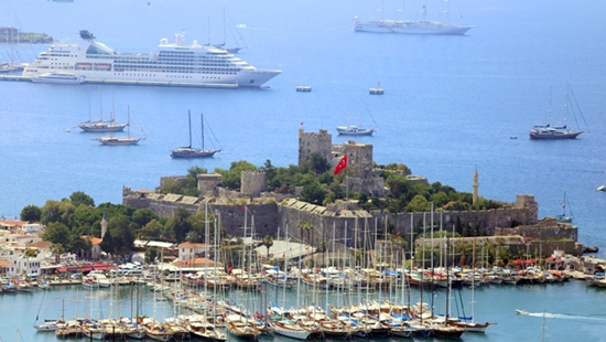 Lâu đài St.Peter ở Bodrum thổ nhĩ kỳ